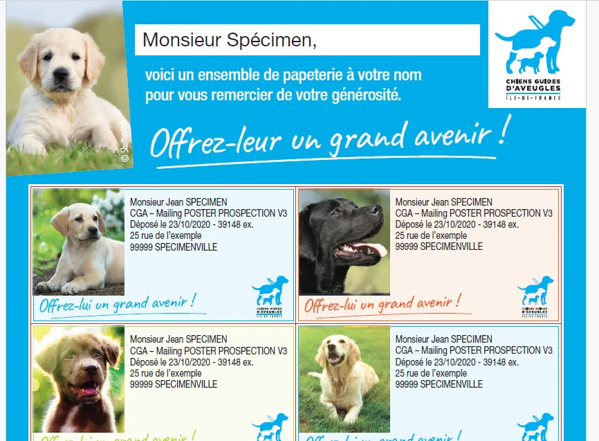 Producție Sothis Print - print personalizat cu date variabile