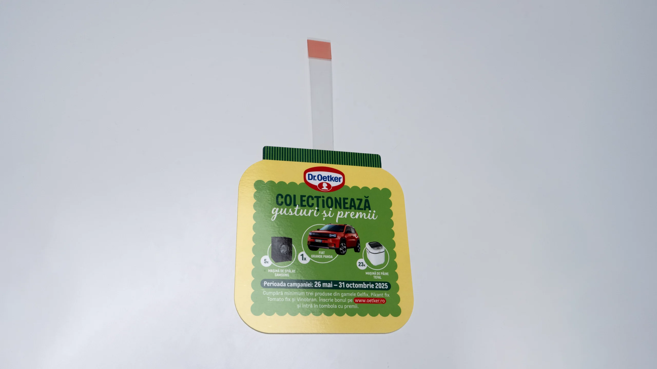 Wobbler promotional personalizat produs de Sothis Print